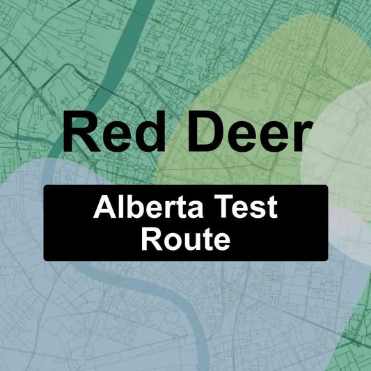 Red Deer, Alberta AMA Driving Test Routes
