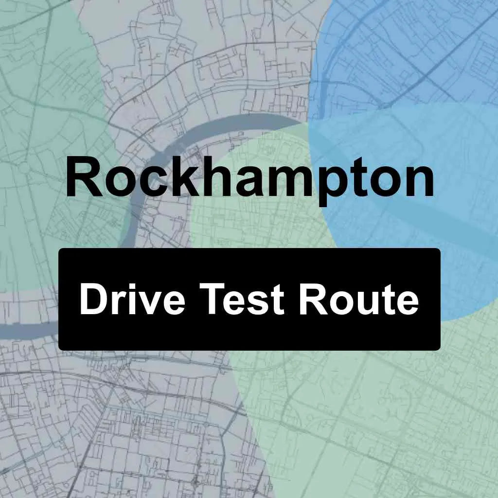 Rockhampton, Queensland (QLD) Driving Test Routes