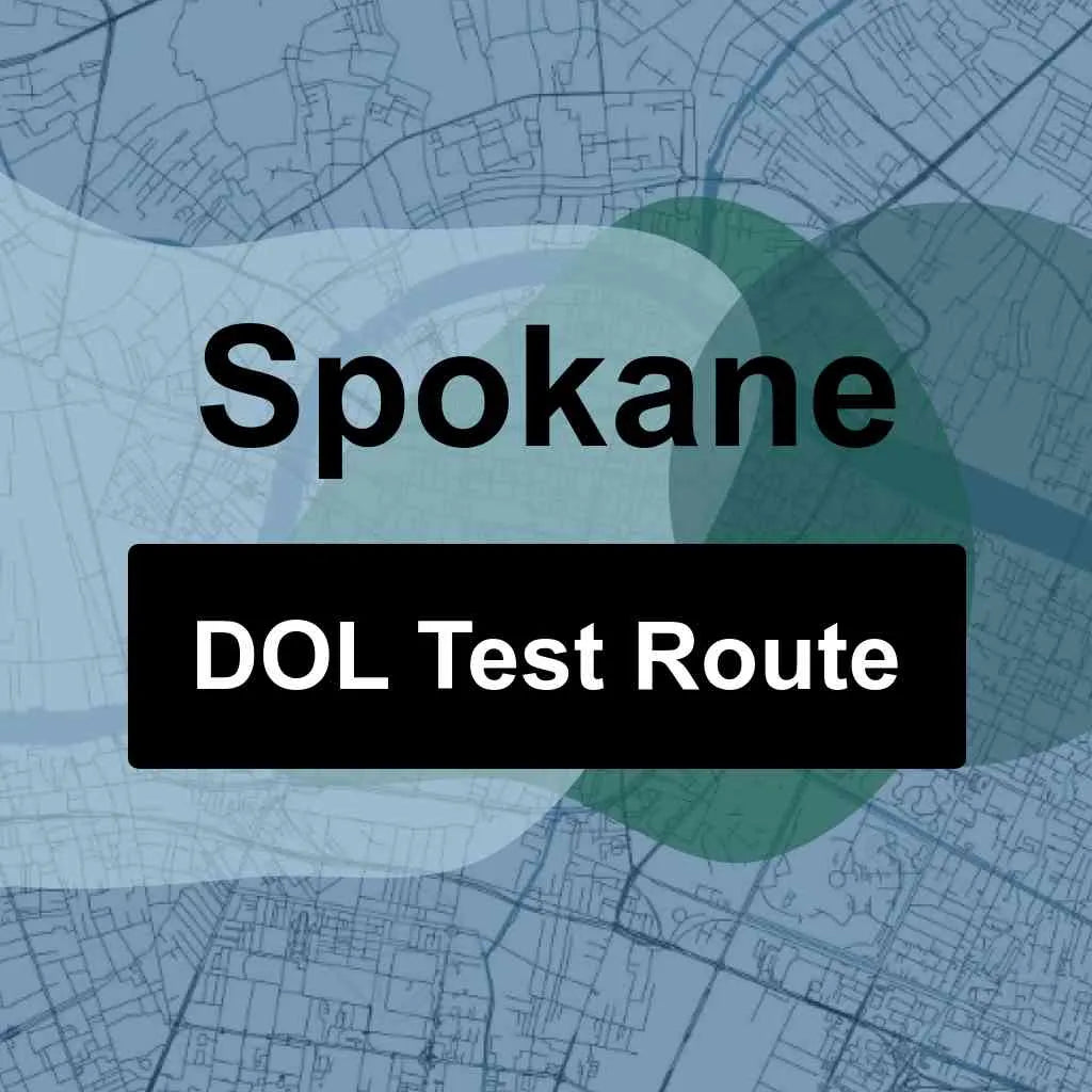 Spokane, Washington DOL Driving Test Routes