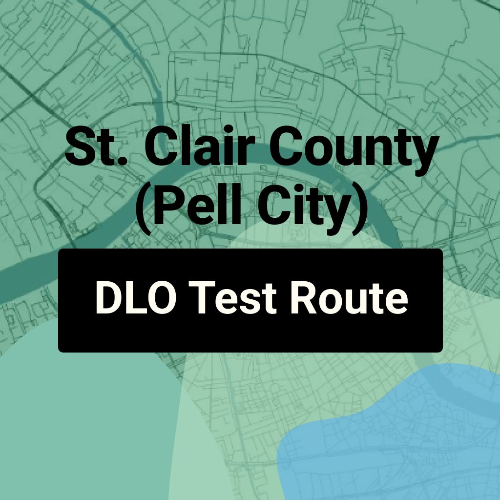 St. Clair County (Pell City) Alabama DLO Driving Test Routes