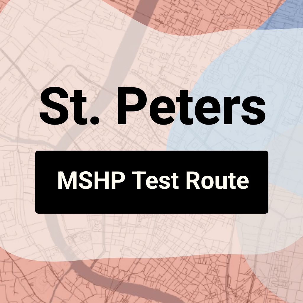 St. Peters, Missouri MSHP Driving Test Routes