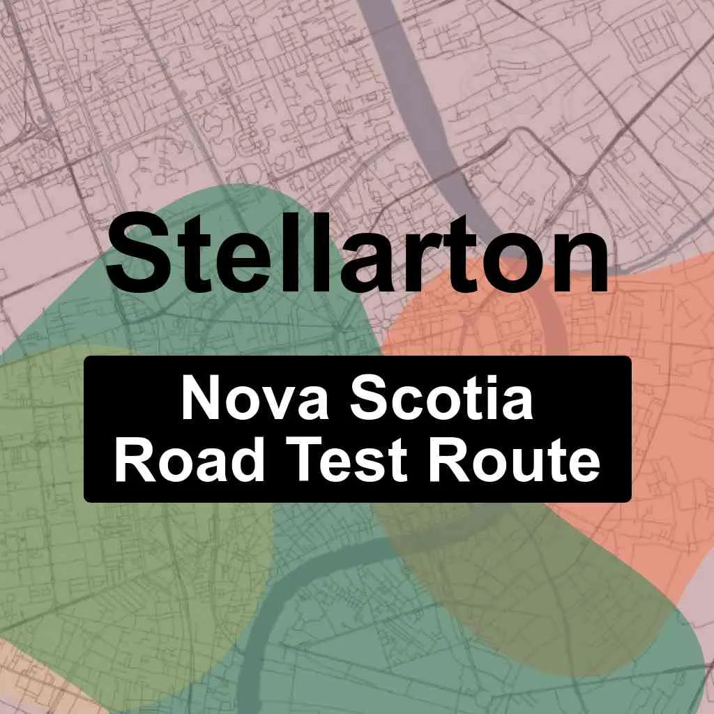 Stellarton, Nova Scotia Access Driving Test Routes