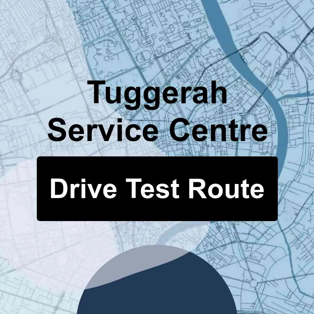 Tuggerah Service Centre, New South Wales (NSW) Driving Test Routes
