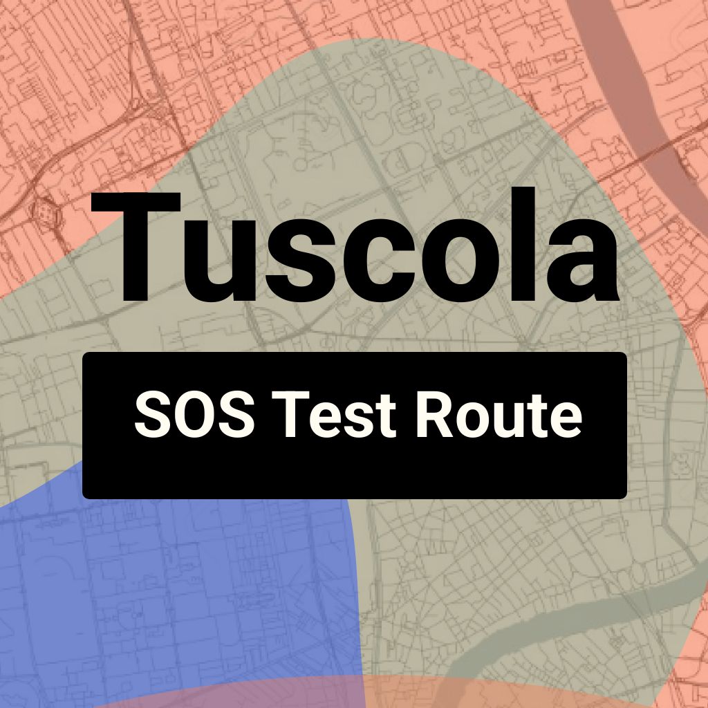 Tuscola, Illinois SOS Driving Test Routes
