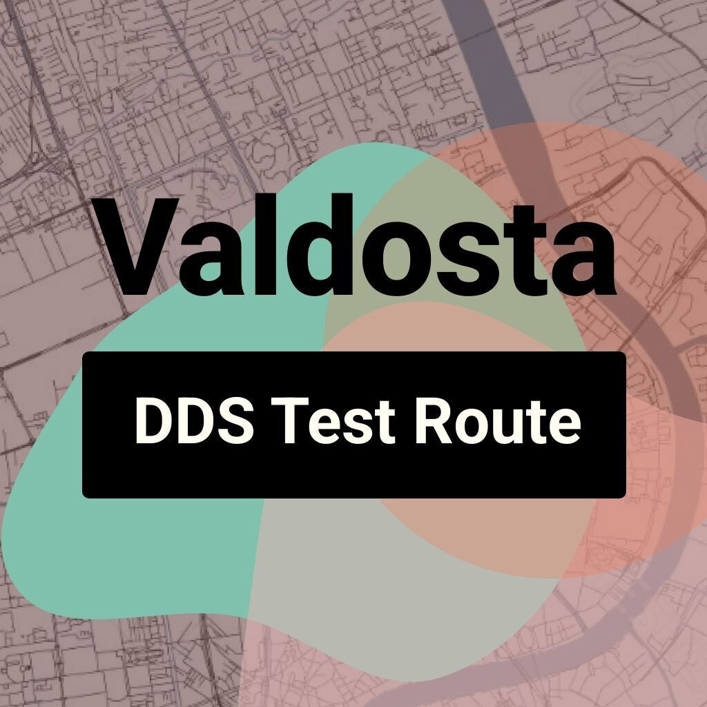 Valdosta, Georgia DDS Driving Test Routes