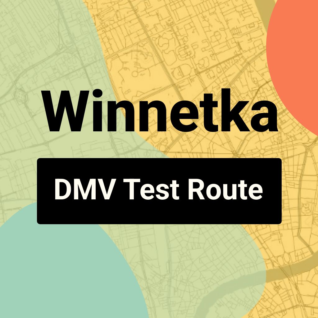 Winnetka DMV Road Test Centre Routes