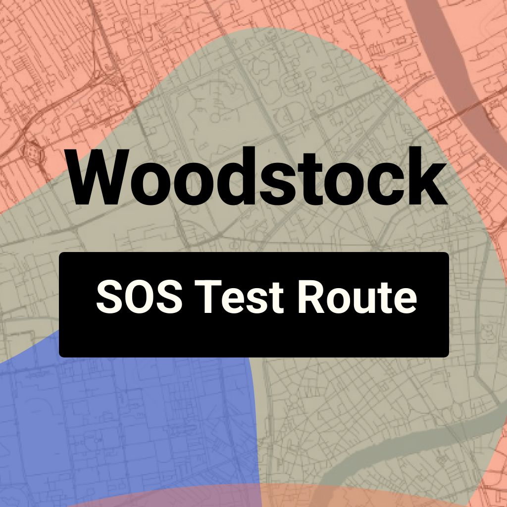Woodstock, Illinois SOS Driving Test Routes
