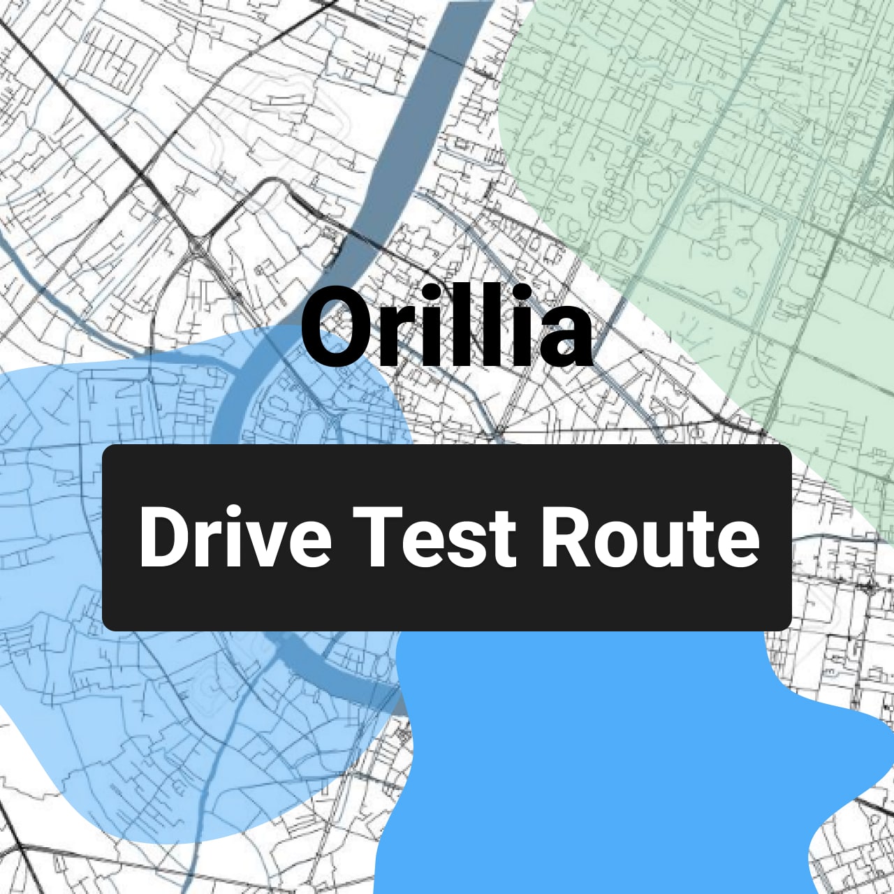 Orillia G2 & G Drive Test Centre Routes