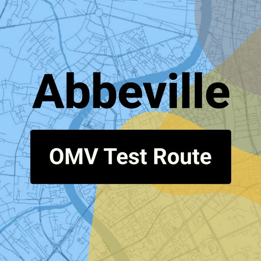 Abbeville, Louisiana OMV Driving Test Routes