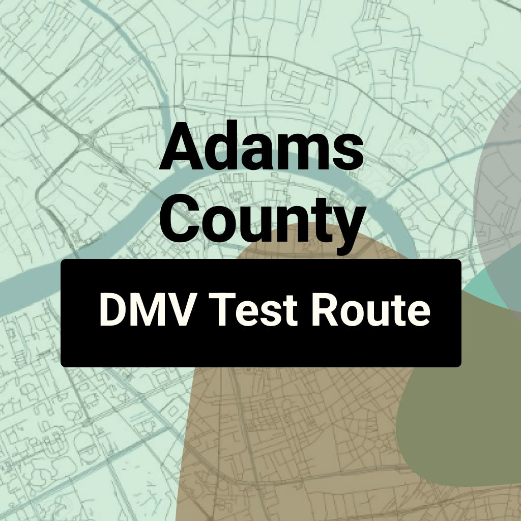 Adams County, Colorado DMV Driving Test Routes