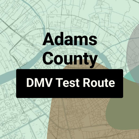 Adams County, Colorado DMV Driving Test Routes