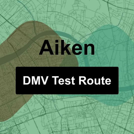 Aiken, South Carolina DMV Driving Test Routes
