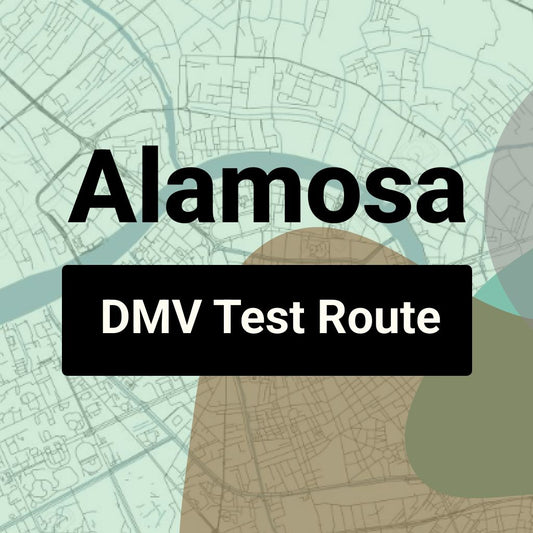 Alamosa, Colorado DMV Driving Test Routes