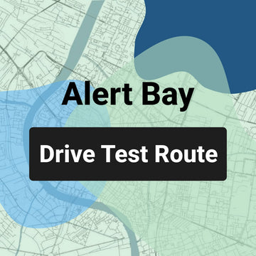 Alert Bay ICBC Road Test Route