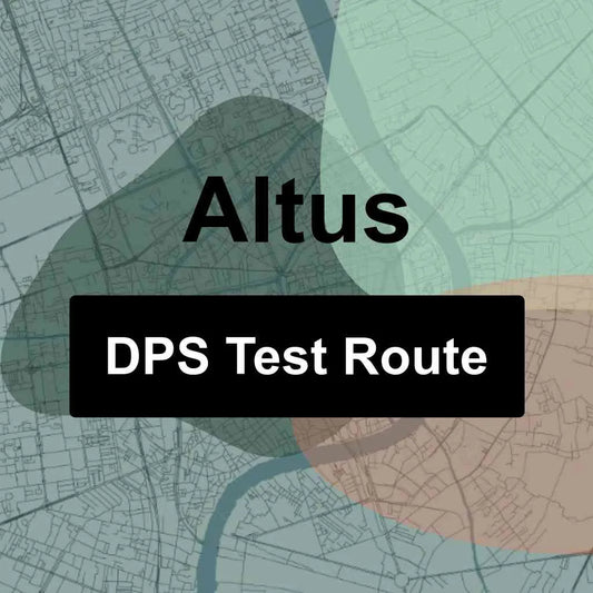 Altus, Oklahoma DPS Driving Test Routes