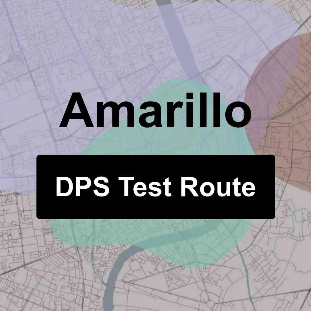 Amarillo, Texas DPS Driving Test Routes
