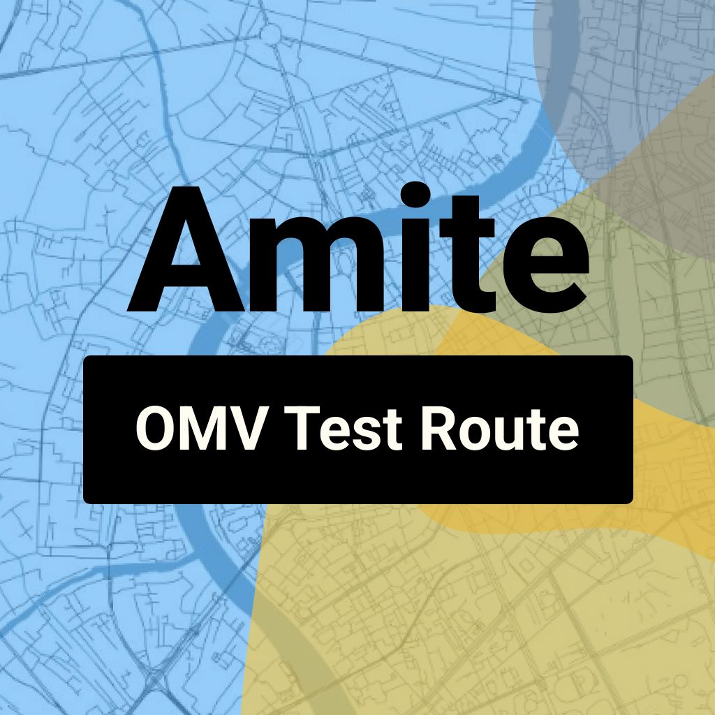 Amite, Louisiana OMV Driving Test Routes
