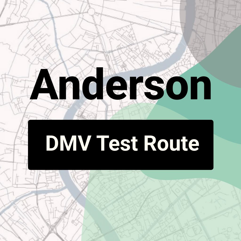 Anderson, Alaska DMV Driving Test Routes