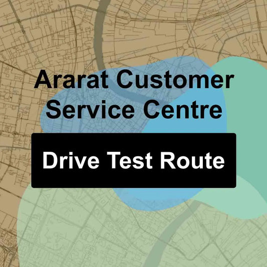 Ararat Customer Service Centre, Victoria VicRoads Driving Test Routes