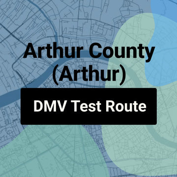 Arthur County (Arthur), Nebraska DMV Driving Test Routes