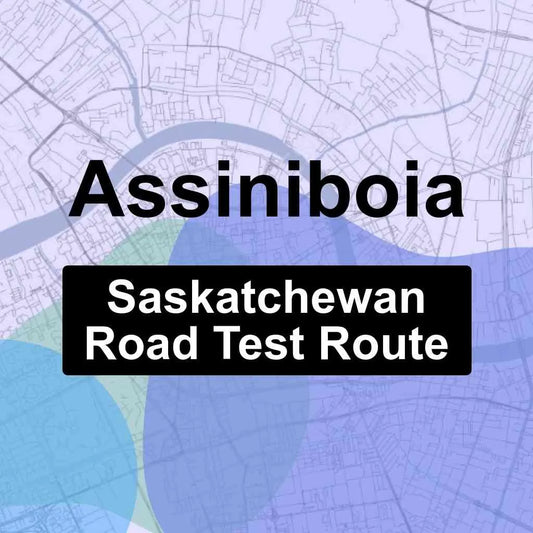 Assiniboia, Saskatchewan SGI Driving Test Routes