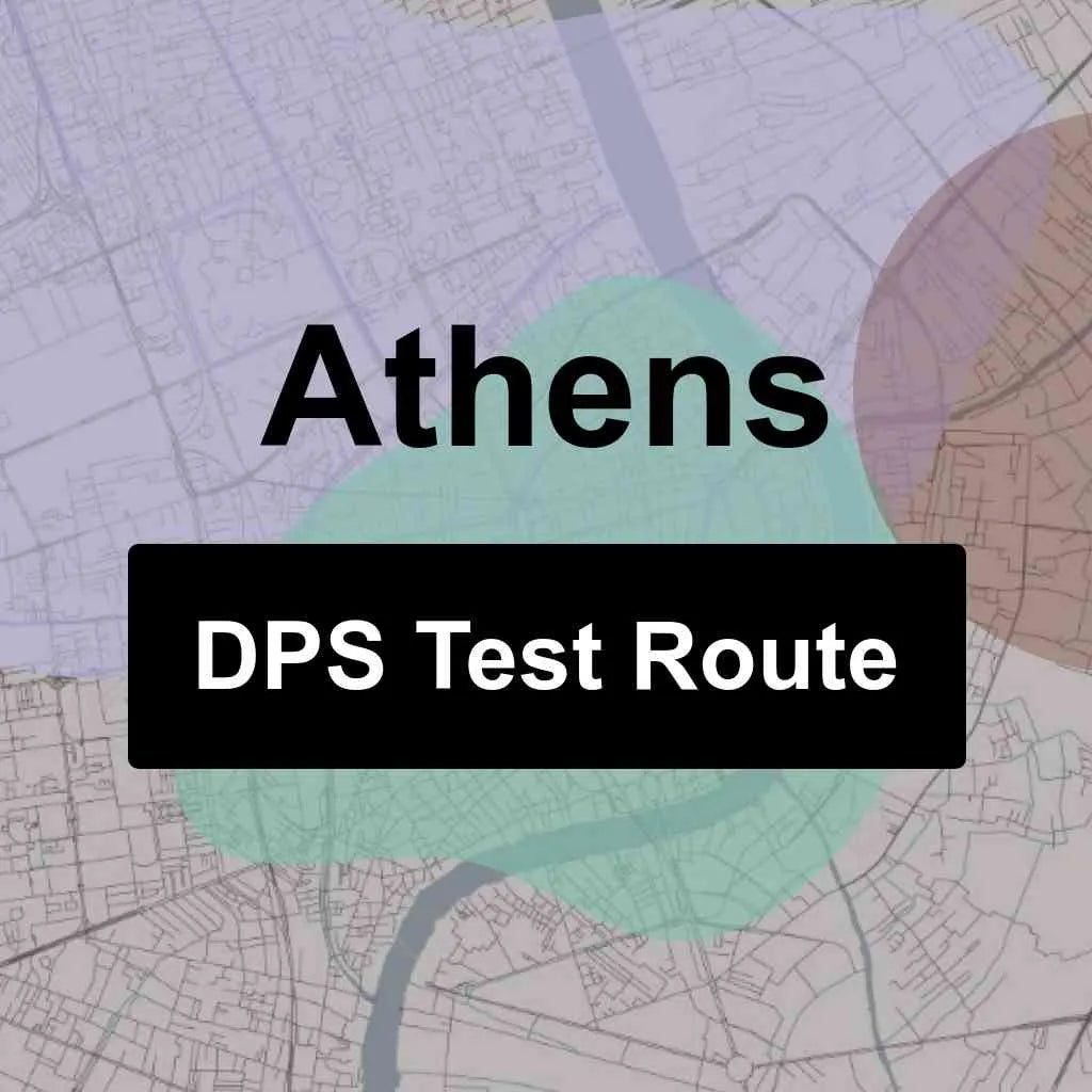 Athens, Texas DPS Driving Test Routes