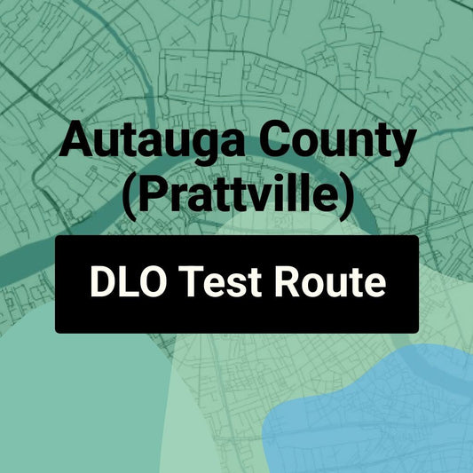 Autauga County (Prattville) Alabama DLO Driving Test Routes
