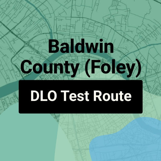 Baldwin County (Foley) Alabama DLO Driving Test Routes