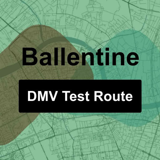 Ballentine, South Carolina DMV Driving Test Routes