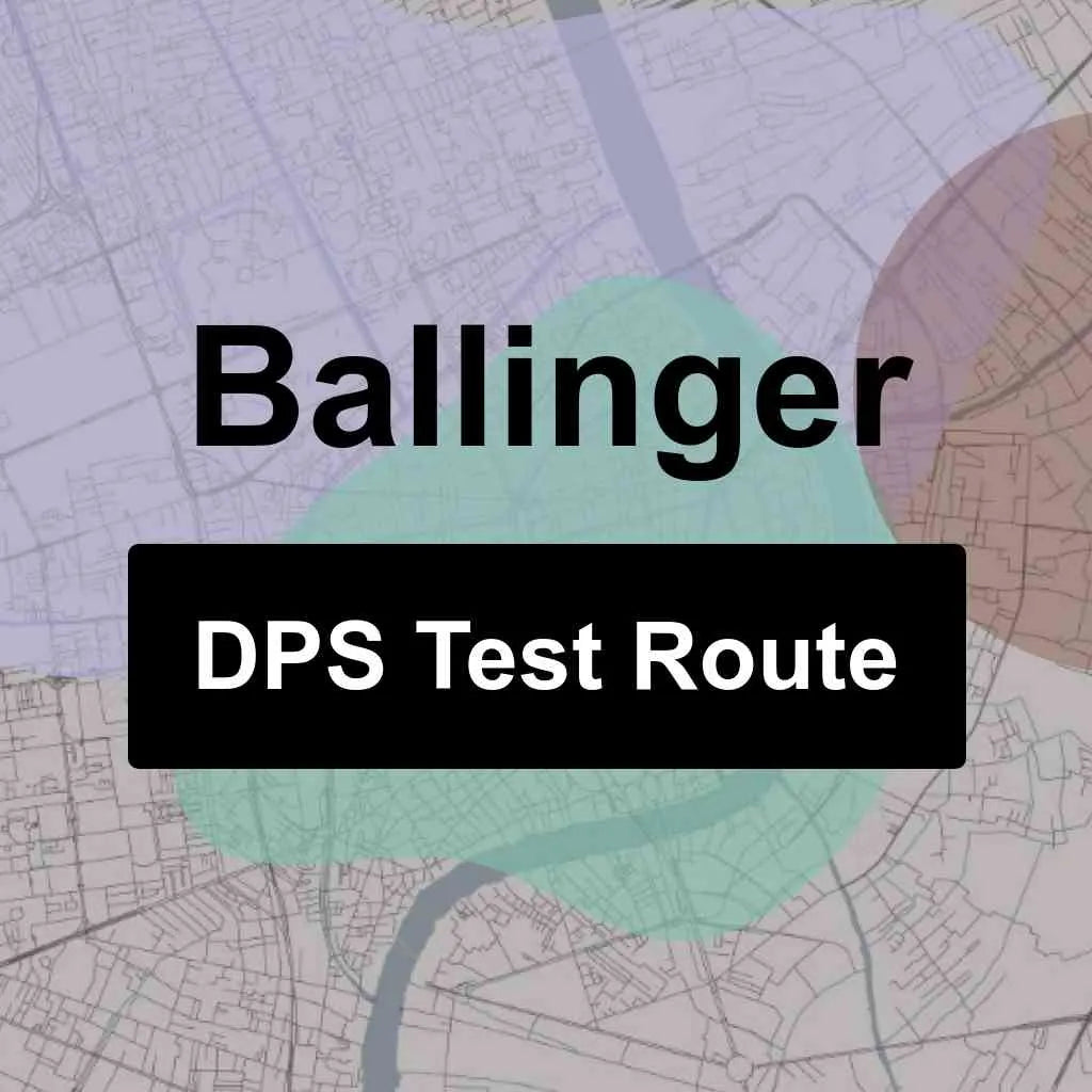 Ballinger, Texas DPS Driving Test Routes
