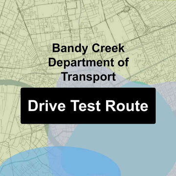 Bandy Creek Department of Transport, Western Australia (WA) Driving Test Routes
