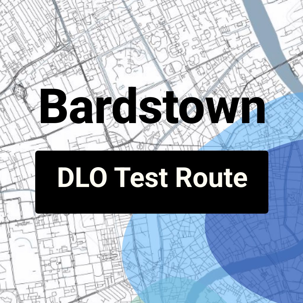 Bardstown, Kentucky DLO Driving Test Routes