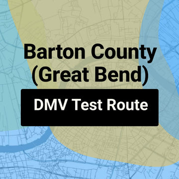 Barton County (Great Bend), Kansas DMV Driving Test Routes