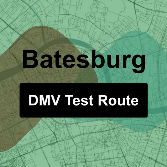 Batesburg, South Carolina DMV Driving Test Routes