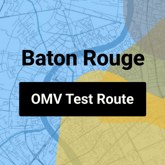 Baton Rouge, Louisiana OMV Driving Test Routes