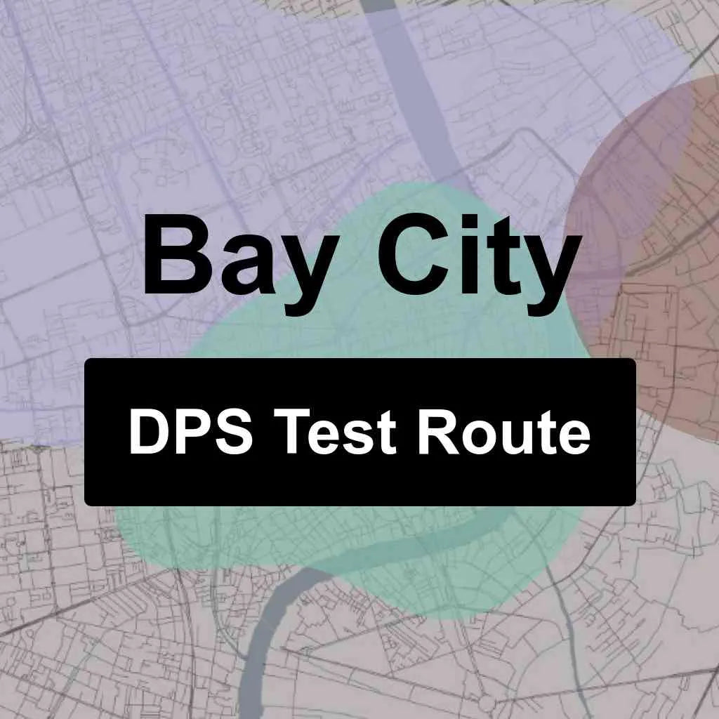 Bay City, Texas DPS Driving Test Routes