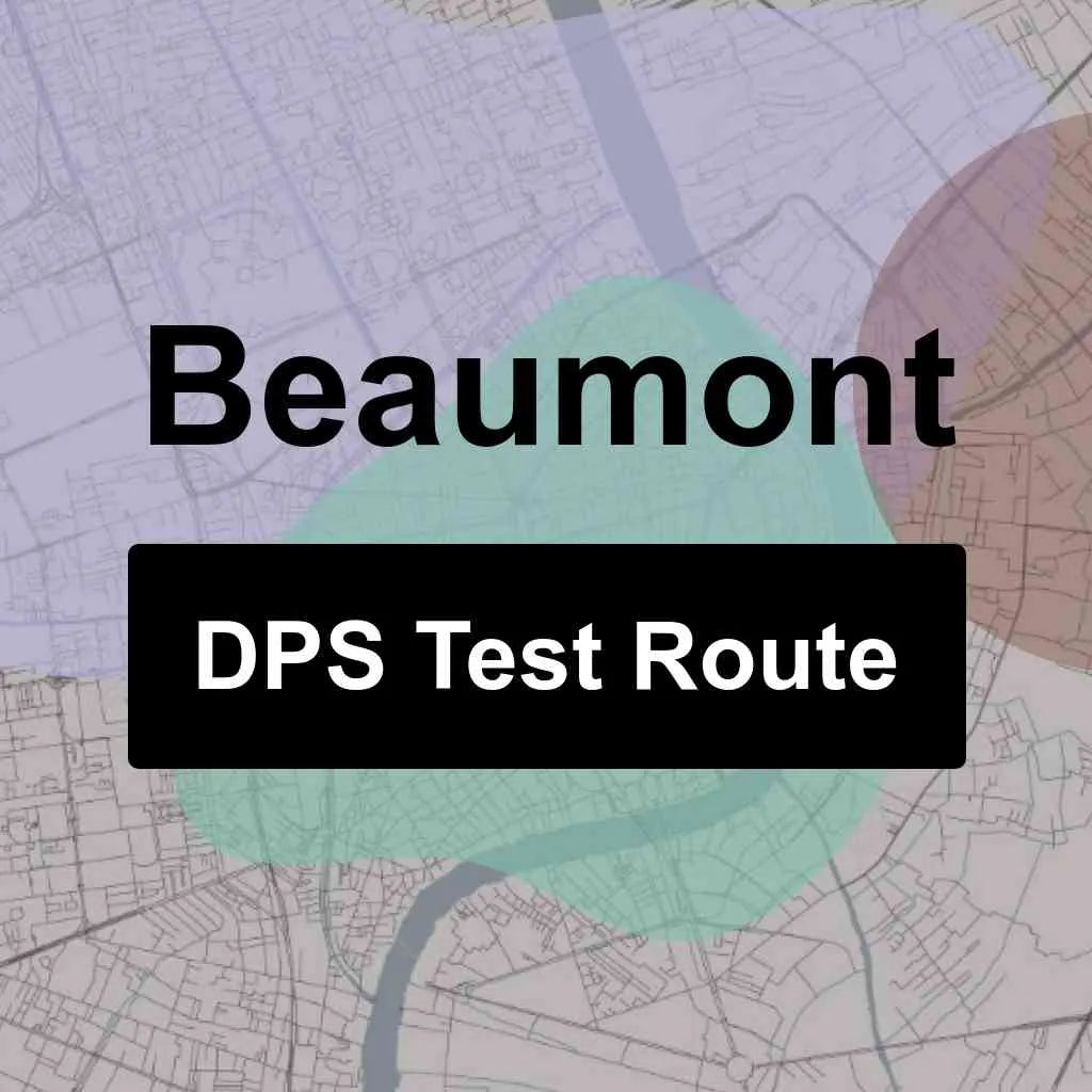 Beaumont, Texas DPS Driving Test Routes
