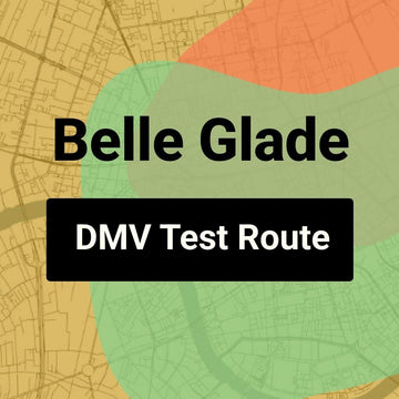 Belle Glade, Florida DMV Driving Test Routes