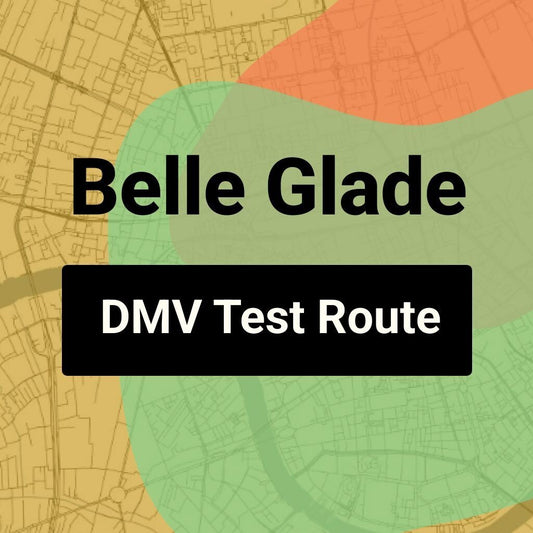 Belle Glade, Florida DMV Driving Test Routes