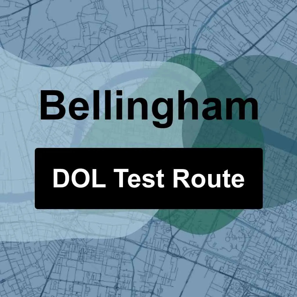 Bellingham, Washington DOL Driving Test Routes