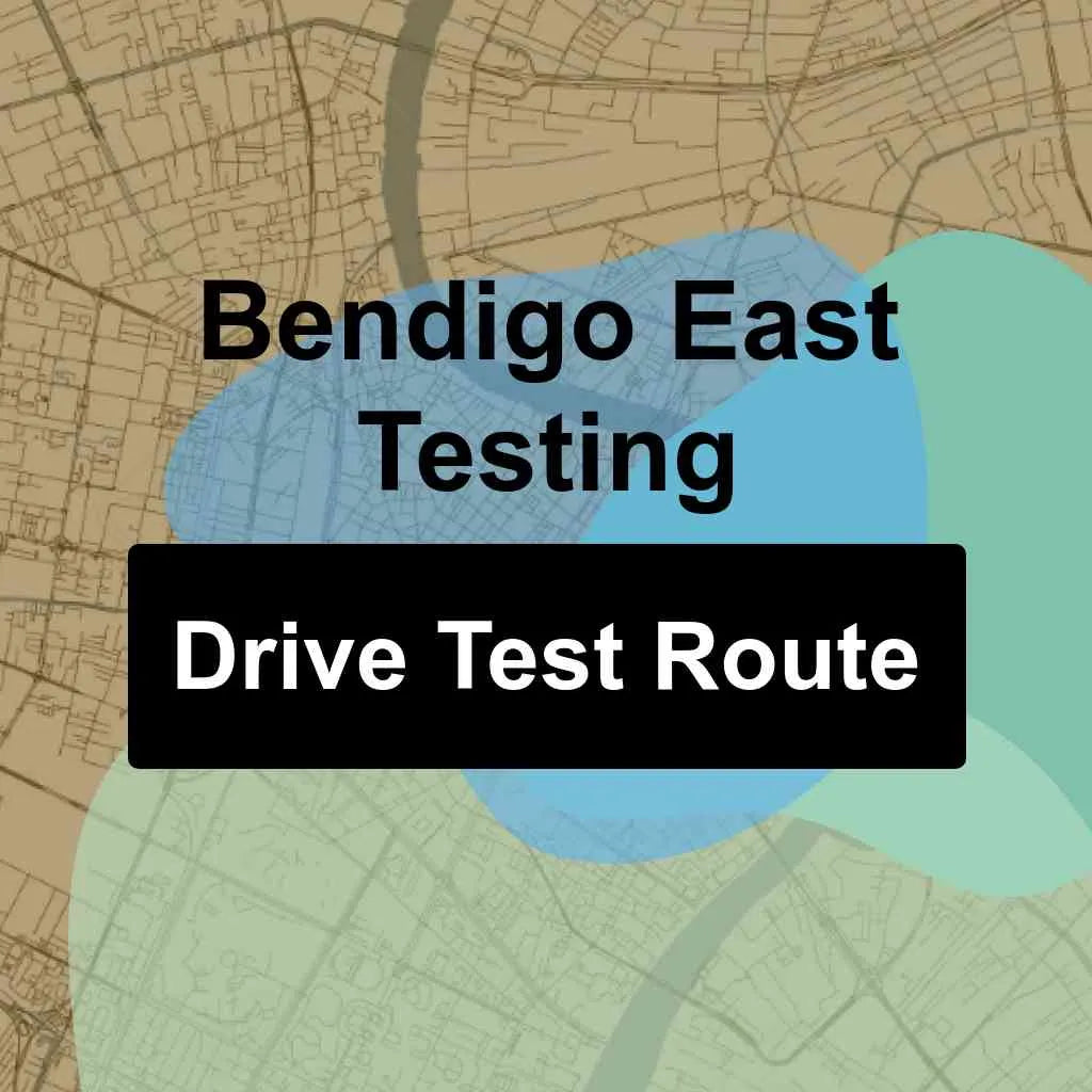 Bendigo East Testing & Inspection Centre, Victoria VicRoads Driving Test Routes