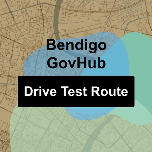 Bendigo GovHub, Victoria VicRoads Driving Test Routes