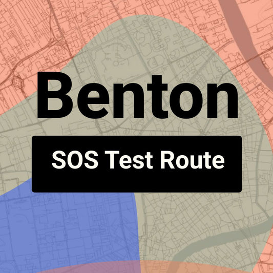 Benton, Illinois SOS Driving Test Routes