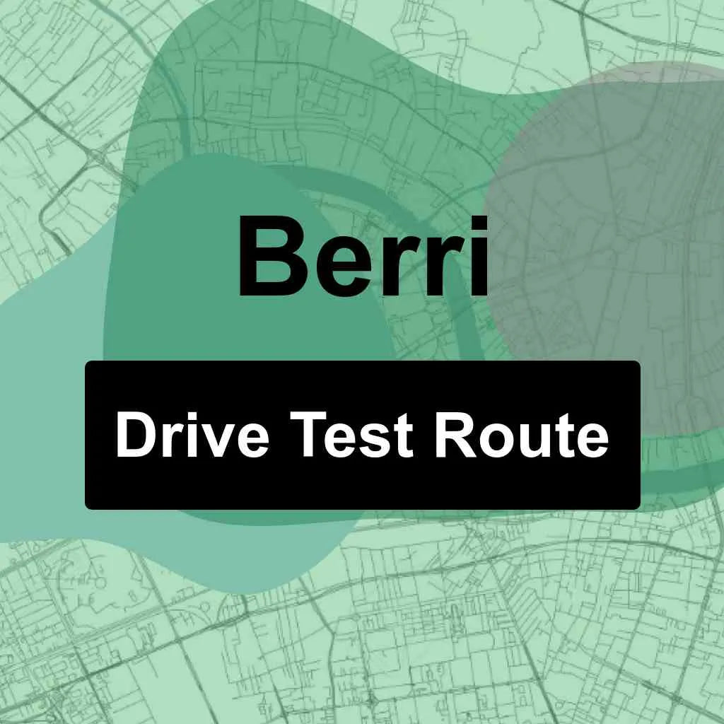 Berri, South Australia (SA) Driving Test Routes