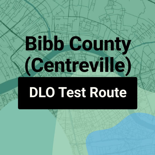 Bibb County (Centreville) Alabama DLO Driving Test Routes
