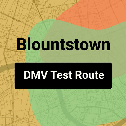 Blountstown, Florida DMV Driving Test Routes