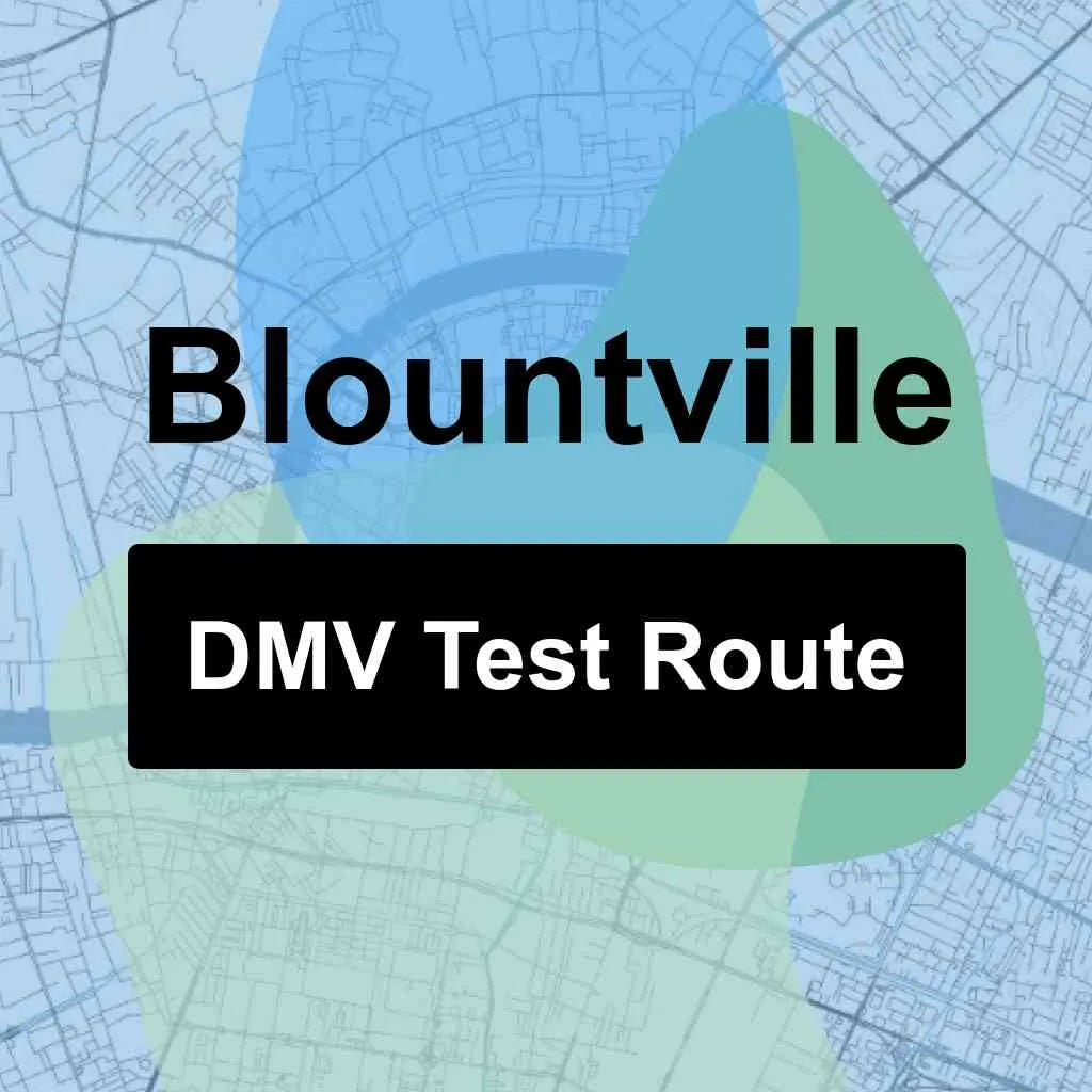 Blountville, Tennessee DMV Driving Test Routes