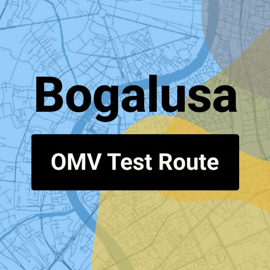 Bogalusa, Louisiana OMV Driving Test Routes