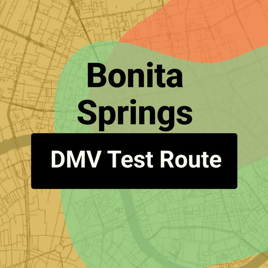 Bonita Springs, Florida DMV Driving Test Routes