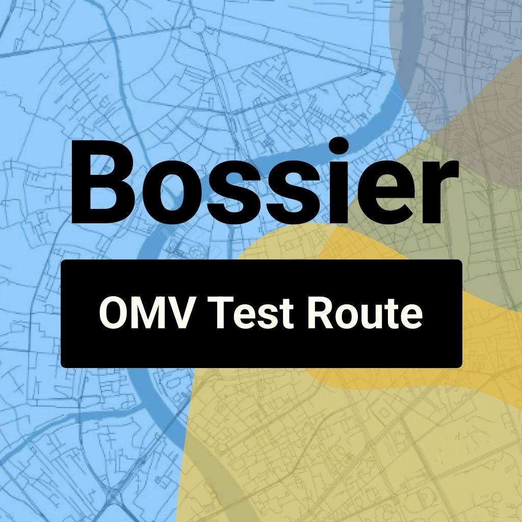 Bossier, Louisiana OMV Driving Test Routes